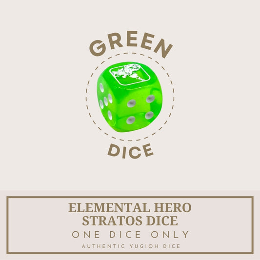 Yugioh! Elemental Hero Stratos Green Dice (BLC1)