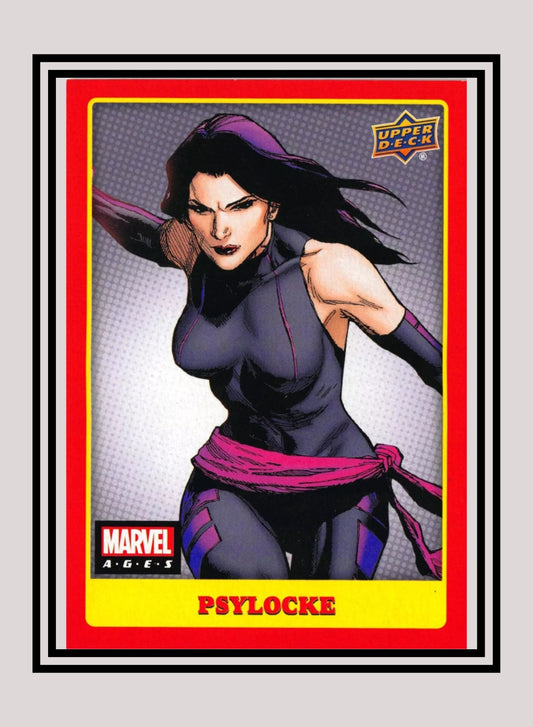 Marvel! 1x Psylocke - Base (#100 - 2020 Upper Deck Marvel Ages)