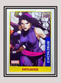 Marvel! 1x Psylocke - Sticker (#100 - 2020 Upper Deck Marvel Ages)
