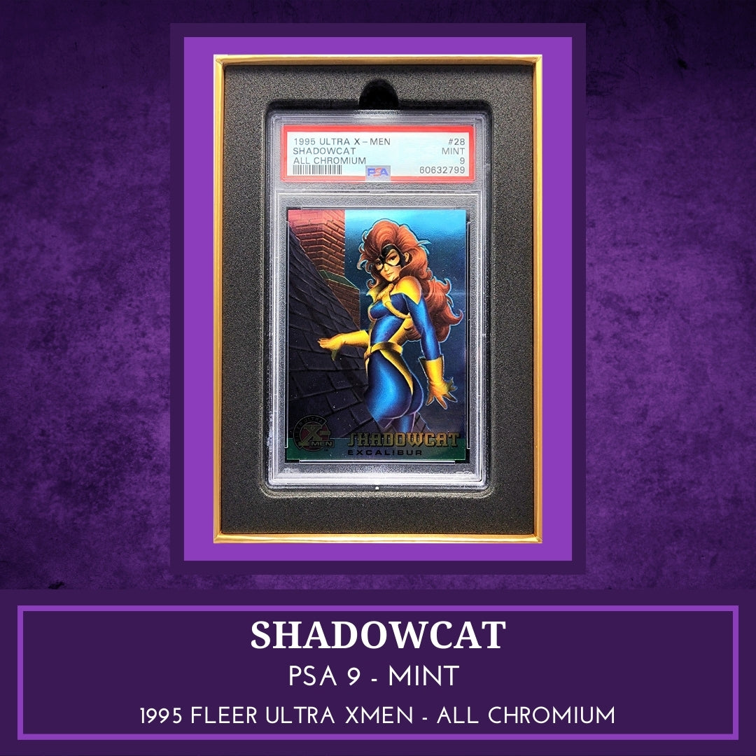 Marvel! 1x Shadowcat PSA 9 (Chromium - 1995 Fleer Ultra X-Men)