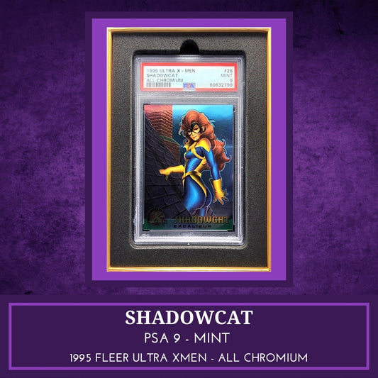 Marvel! 1x Shadowcat PSA 9 (Chromium - 1995 Fleer Ultra X-Men)