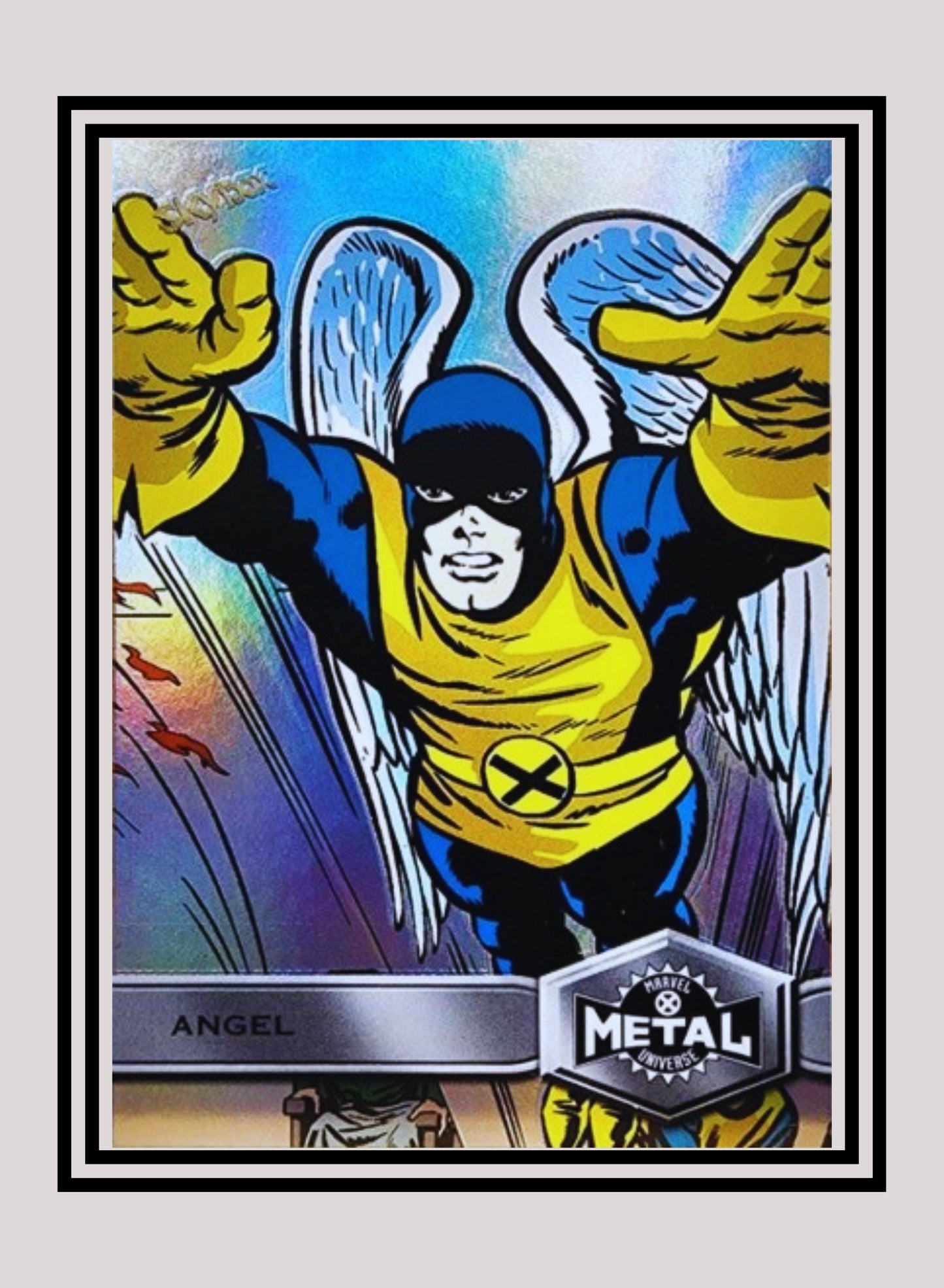 Marvel! 1x Angel - Base High Series (#101 - 2021 Upper Deck X-Men Metal Universe)