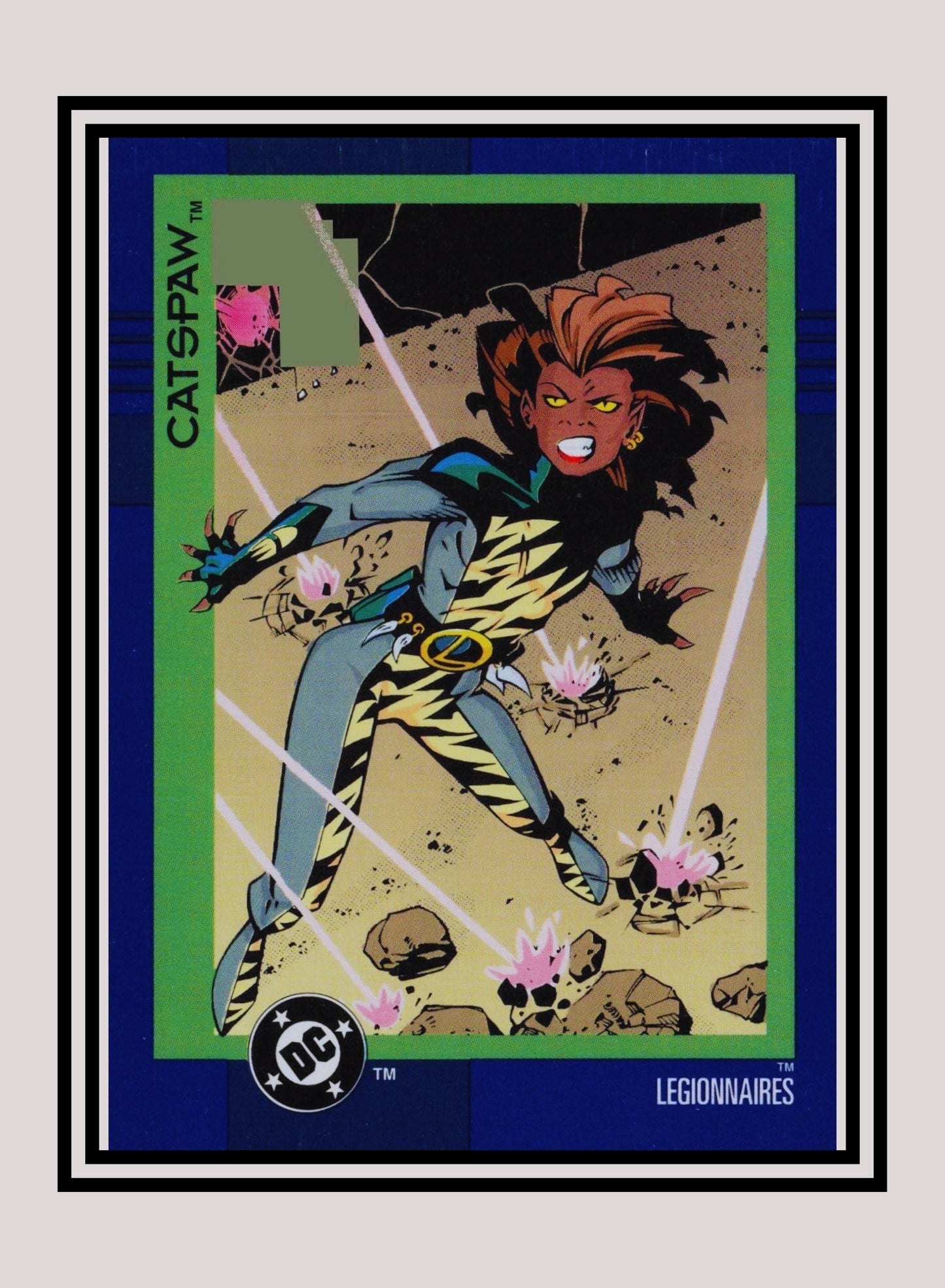 DC! 1x Catspaw - Base (#101 - 1993 Skybox DC Cosmic Teams)