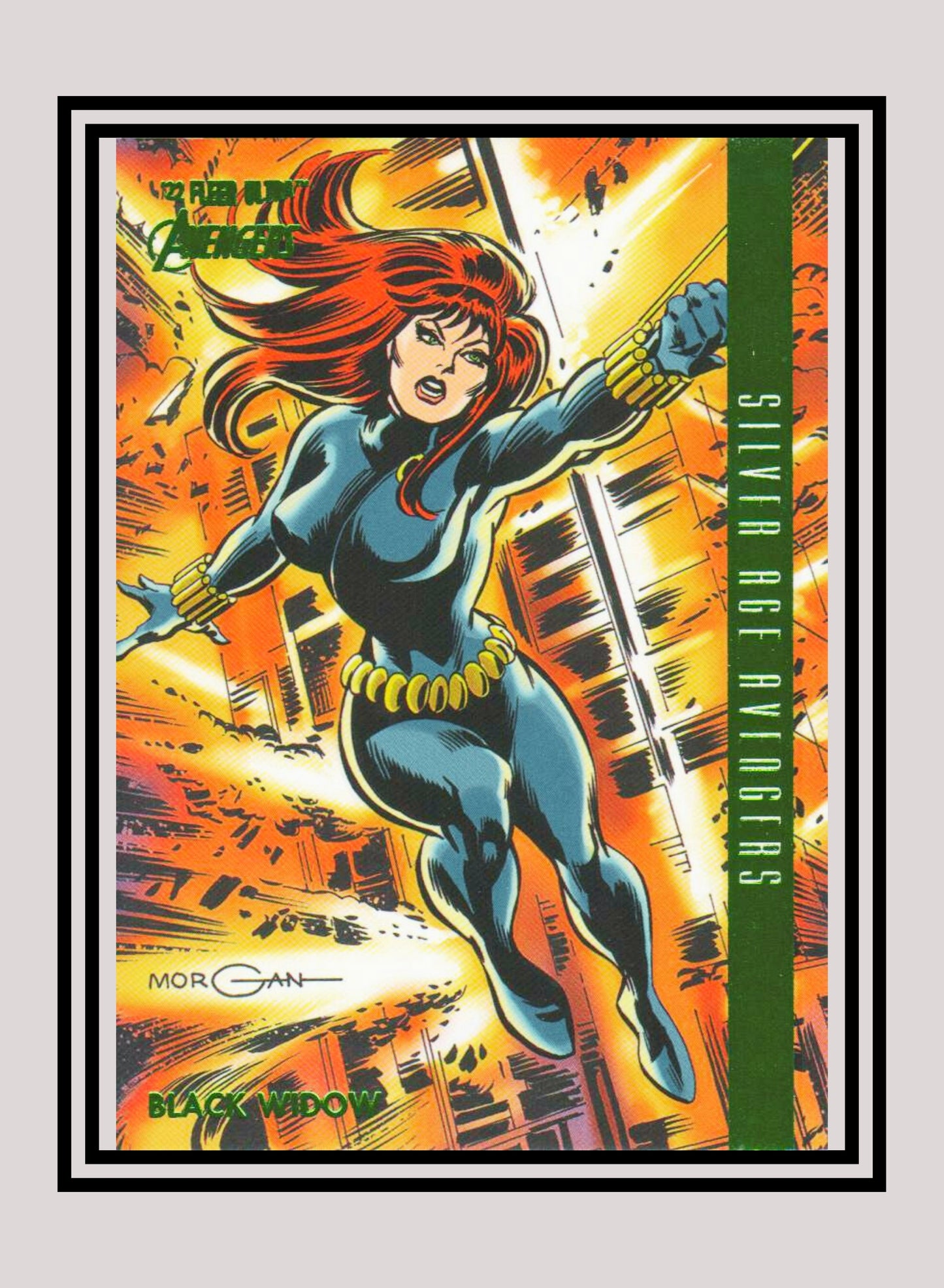 Marvel! 1x Black Widow - Base Silver Age (#102 - 2022 Fleer Ultra Avengers)