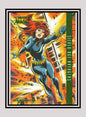 Marvel! 1x Black Widow - Base Silver Age (#102 - 2022 Fleer Ultra Avengers)