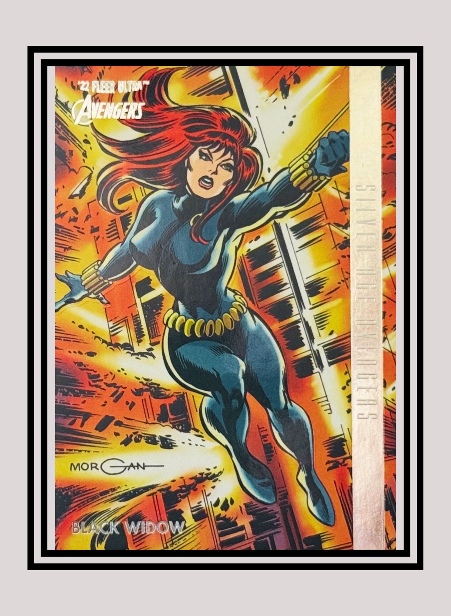 Marvel! 1x Black Widow - Base Silver Age (#102 - 2022 Fleer Ultra Avengers)