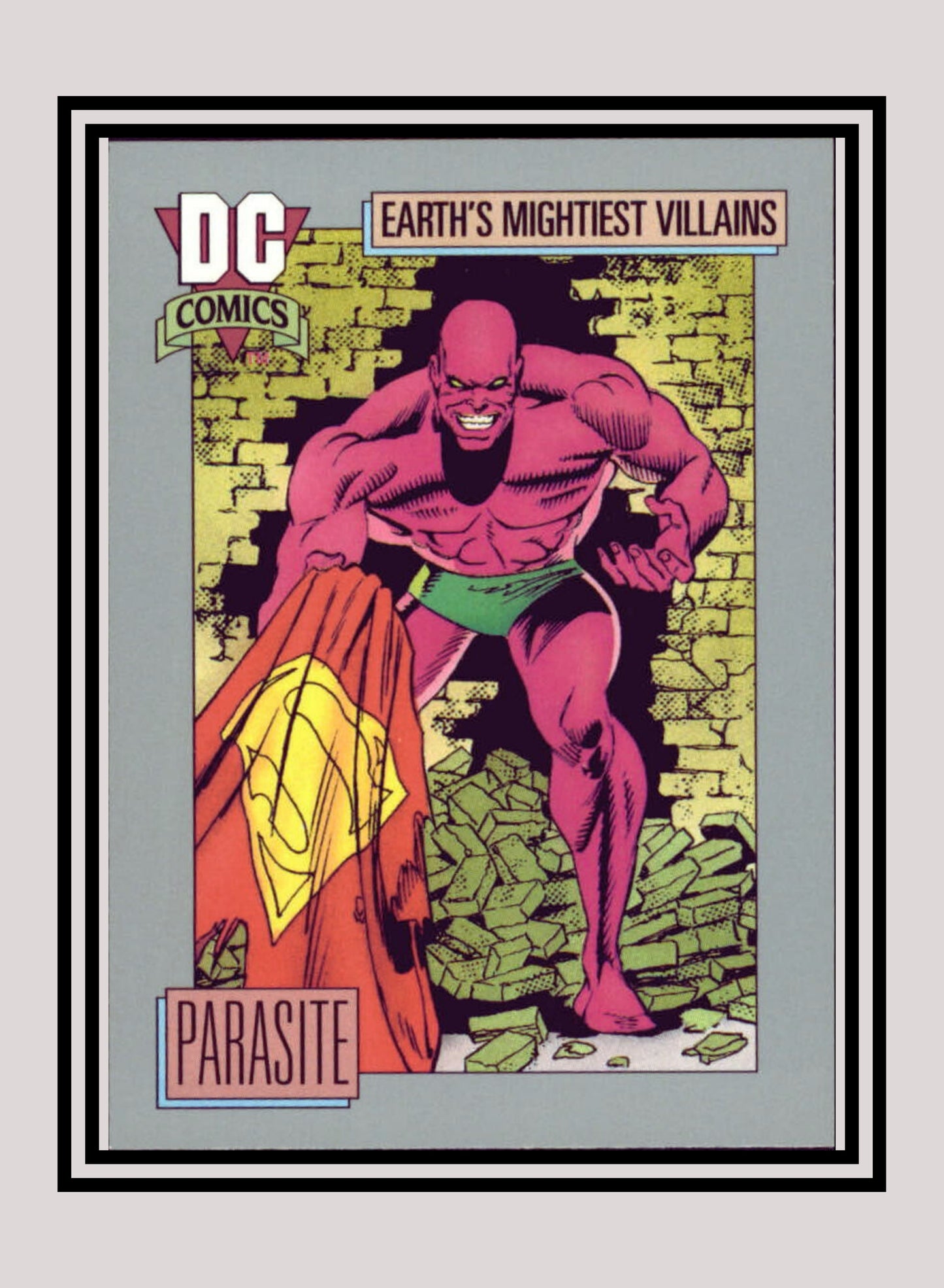 DC! 1x Parasite - Base (#102 - 1991 Impel DC Cosmic Cards)