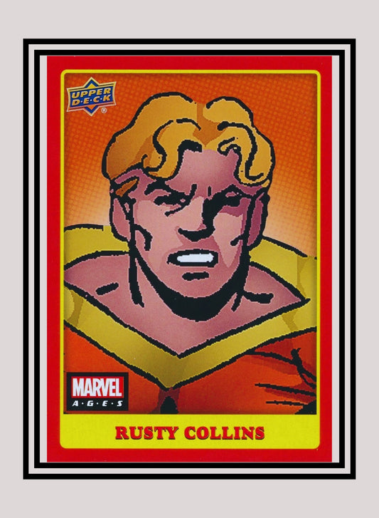 Marvel! 1x Rusty Collins - Photo Variants (#102 - 2020 Upper Deck Marvel Ages)