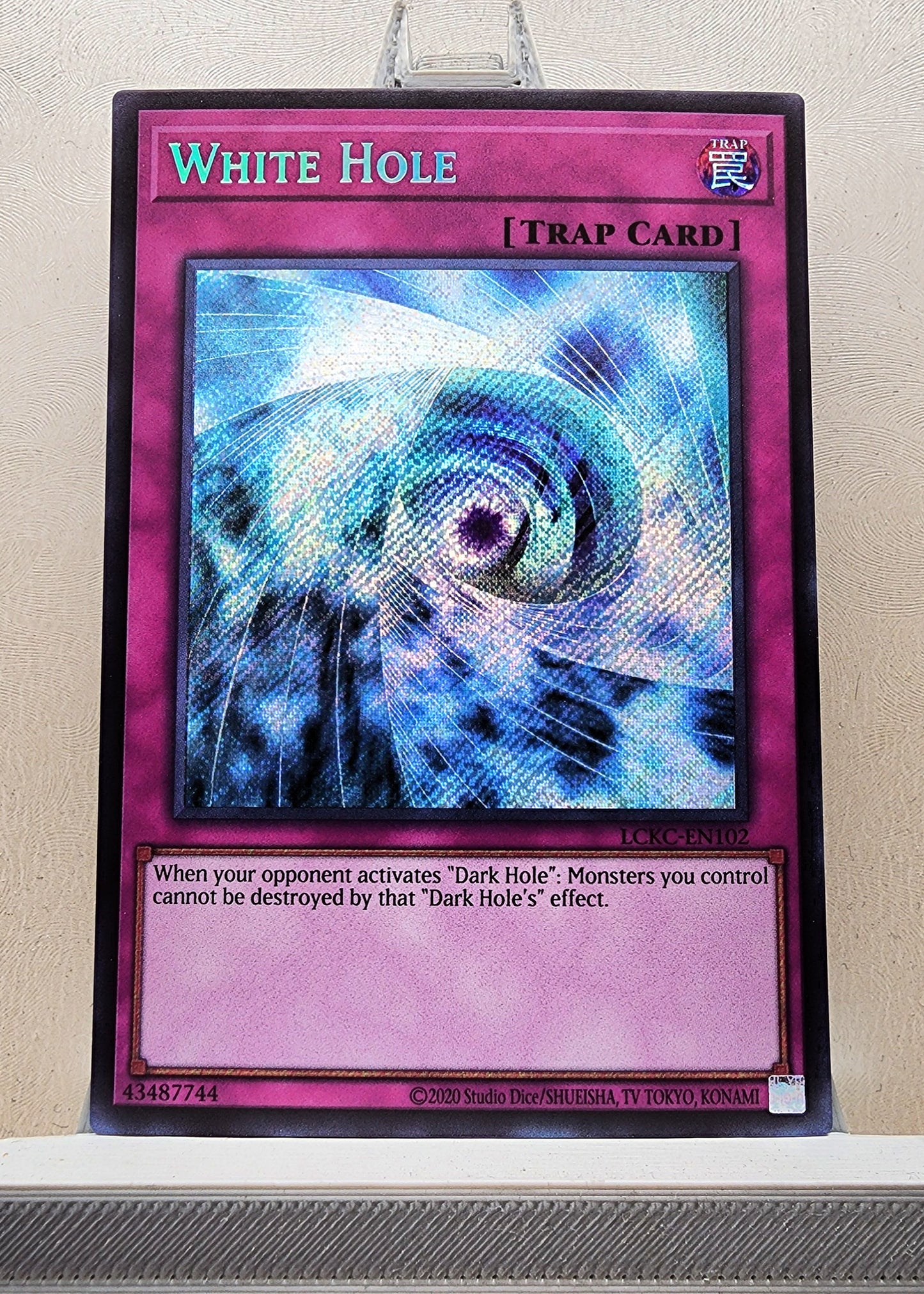 Yugioh! 1x White Hole (LCKC - Secret Rare) Unli Edition