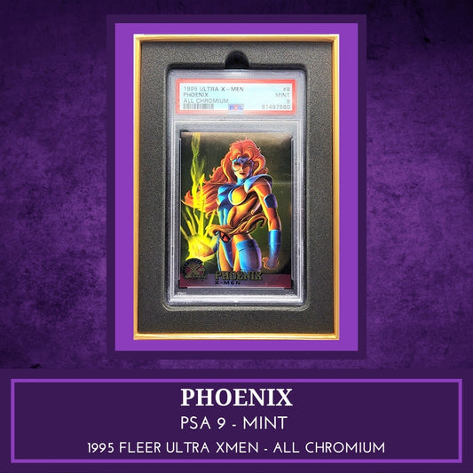 Marvel! 1x Phoenix PSA 9 (Chromium - 1995 Fleer Ultra X-Men)