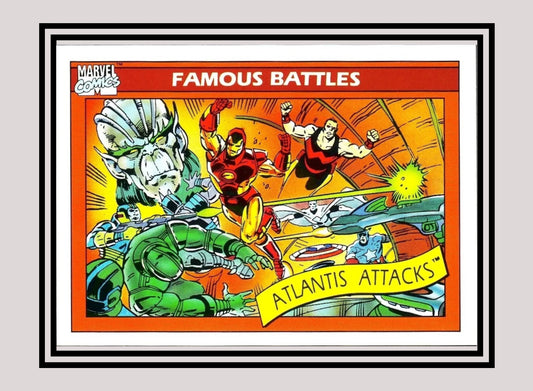 Marvel! 1x Atlantis Attacks - Base (#104 - 1990 Impel Marvel Universe Series I)