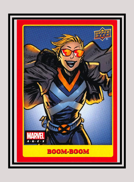 Marvel! 1x Boom-Boom - Base (#104 - 2020 Upper Deck Marvel Ages)