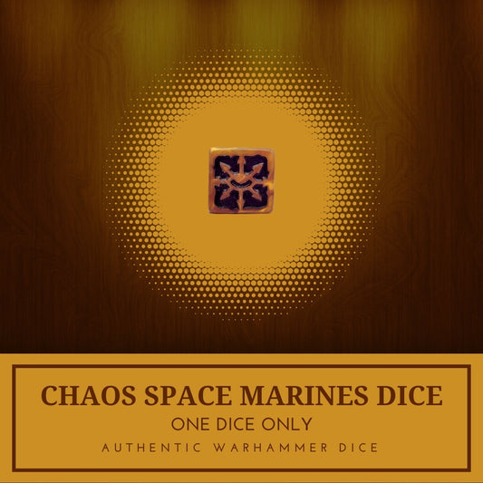 1x Chaos Space Marines Dice - Warhammer 40K