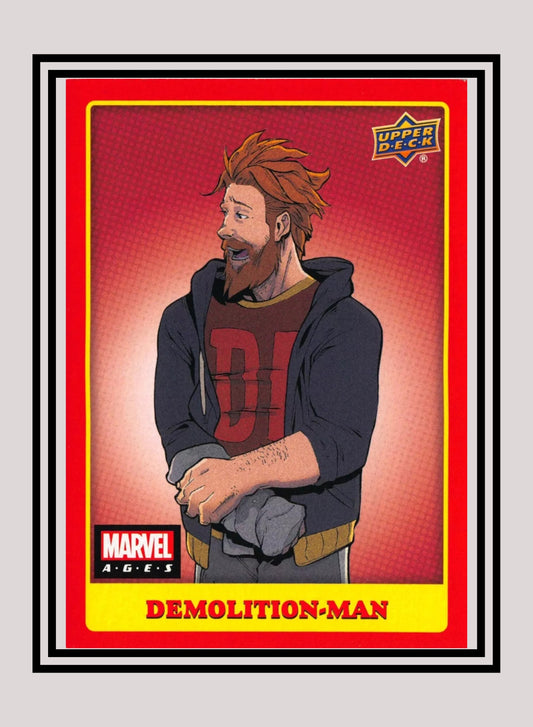 Marvel! 1x Demolition-Man - Base (#105 - 2020 Upper Deck Marvel Ages)