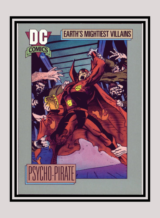 DC! 1x Psycho-Pirate - Base (#105 - 1991 Impel DC Cosmic Cards)