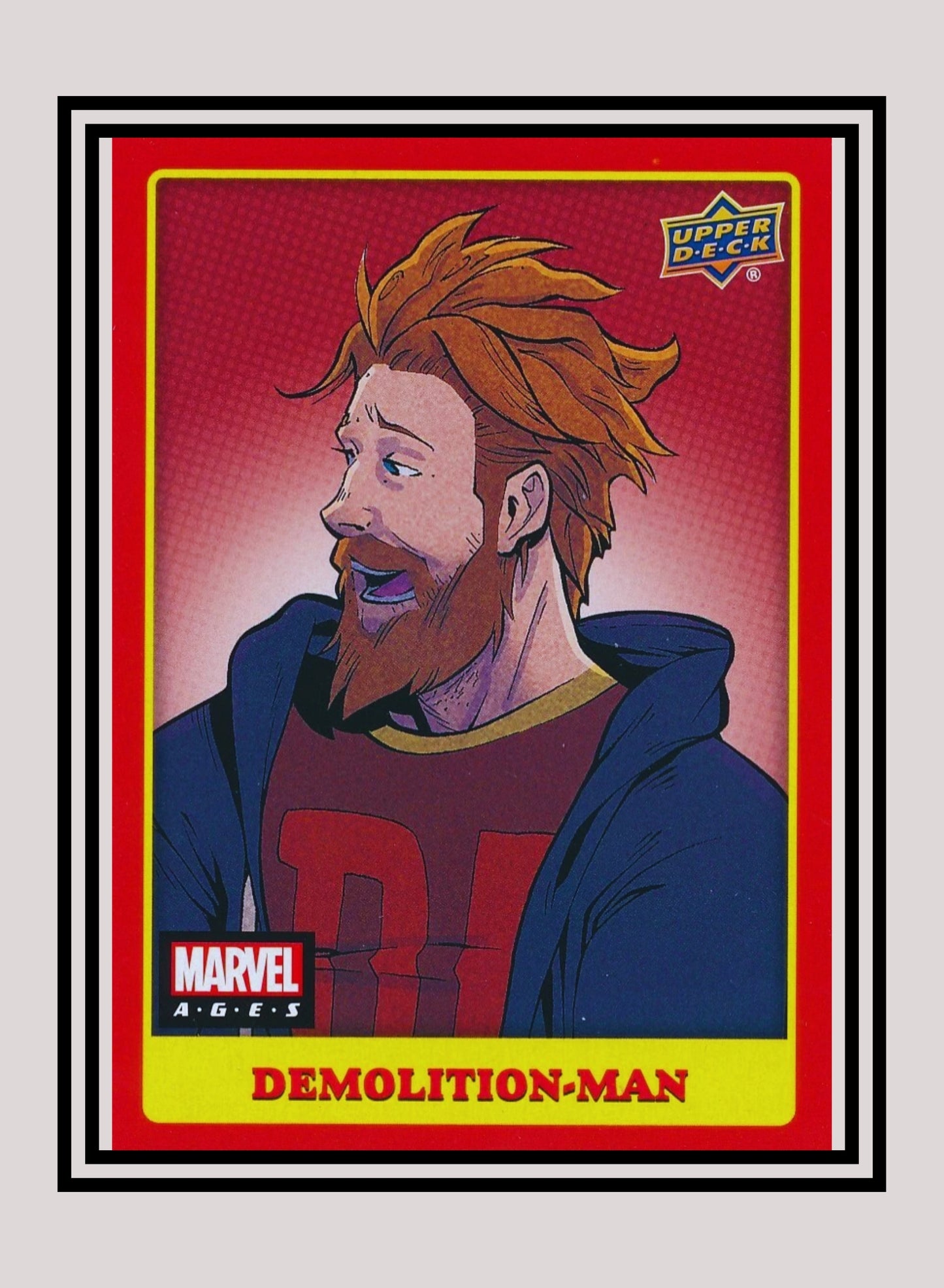 Marvel! 1x Demolition-Man - Photo Variants (#105 - 2020 Upper Deck Marvel Ages)