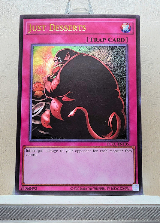Yugioh! 1x Just Desserts (LCKC - Ultra Rare) Unli Edition
