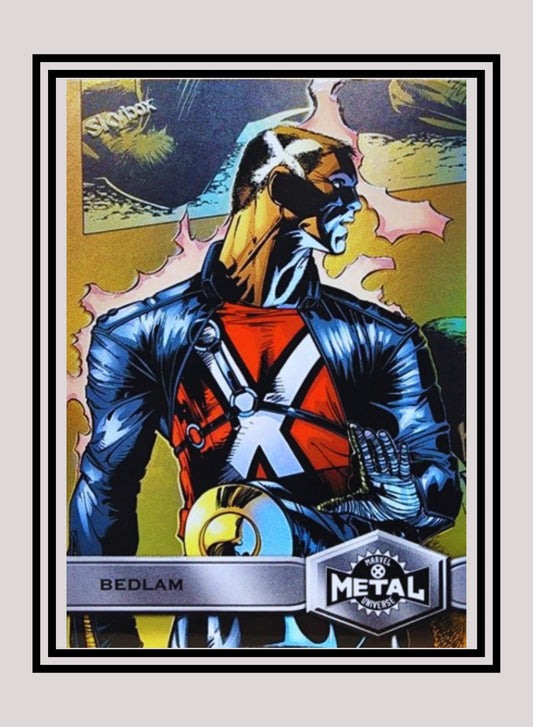 Marvel! 1x Bedlam - Base High Series (#106 - 2021 Upper Deck X-Men Metal Universe)