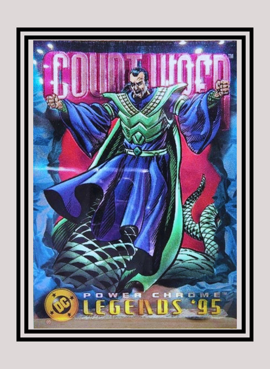 DC! 1x Count Viper - Power Chrome (#106 - 1995 SkyBox DC Power Chrome Legends)