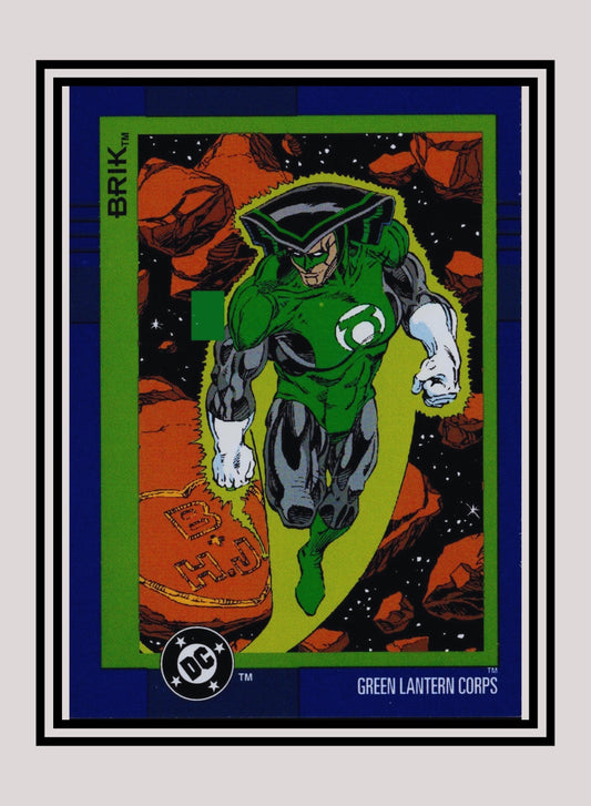DC! 1x Brik - Base (#106 - 1993 Skybox DC Cosmic Teams)
