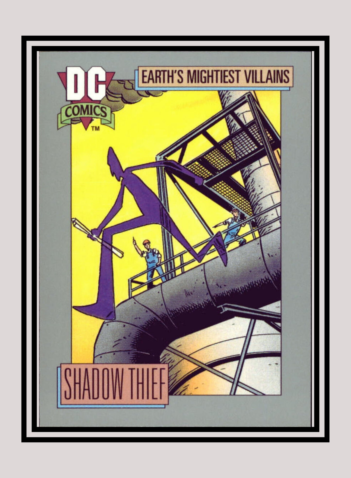 DC! 1x Shadow Thief - Base (#106 - 1991 Impel DC Cosmic Cards)