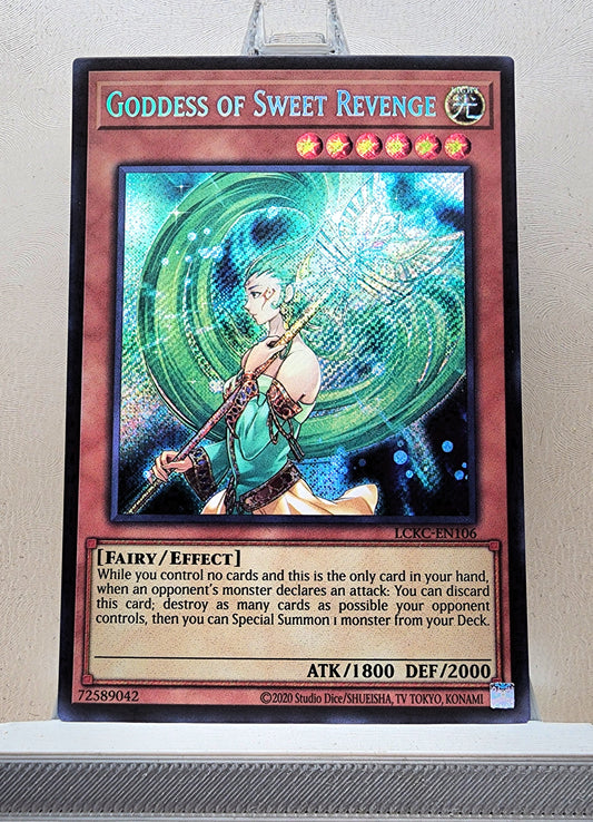 Yugioh! 1x Goddess of Sweet Revenge (LCKC - Secret Rare) Unli Edition
