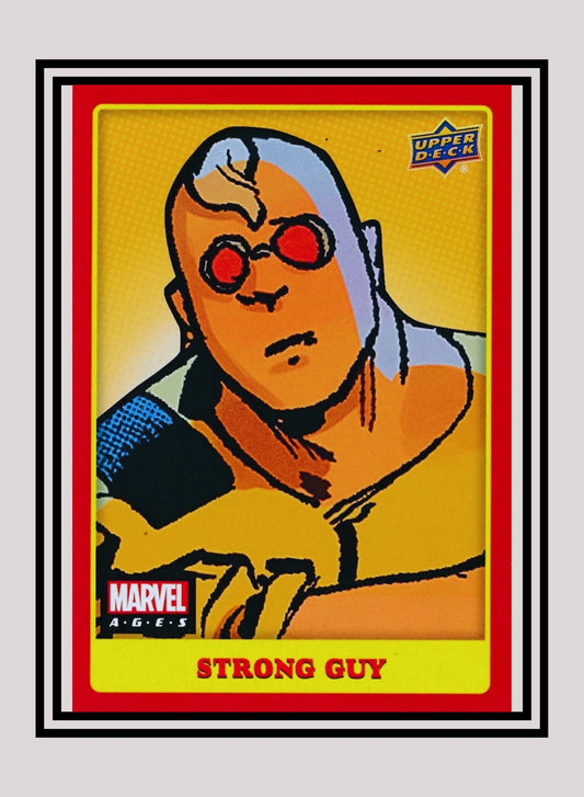 Marvel! 1x Strong Guy - Photo Variants (#106 - 2020 Upper Deck Marvel Ages)