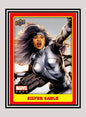 Marvel! 1x Silver Sable - Base (#107 - 2020 Upper Deck Marvel Ages)