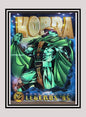 DC! 1x Kobra - Power Chrome (#107 - 1995 SkyBox DC Power Chrome Legends)