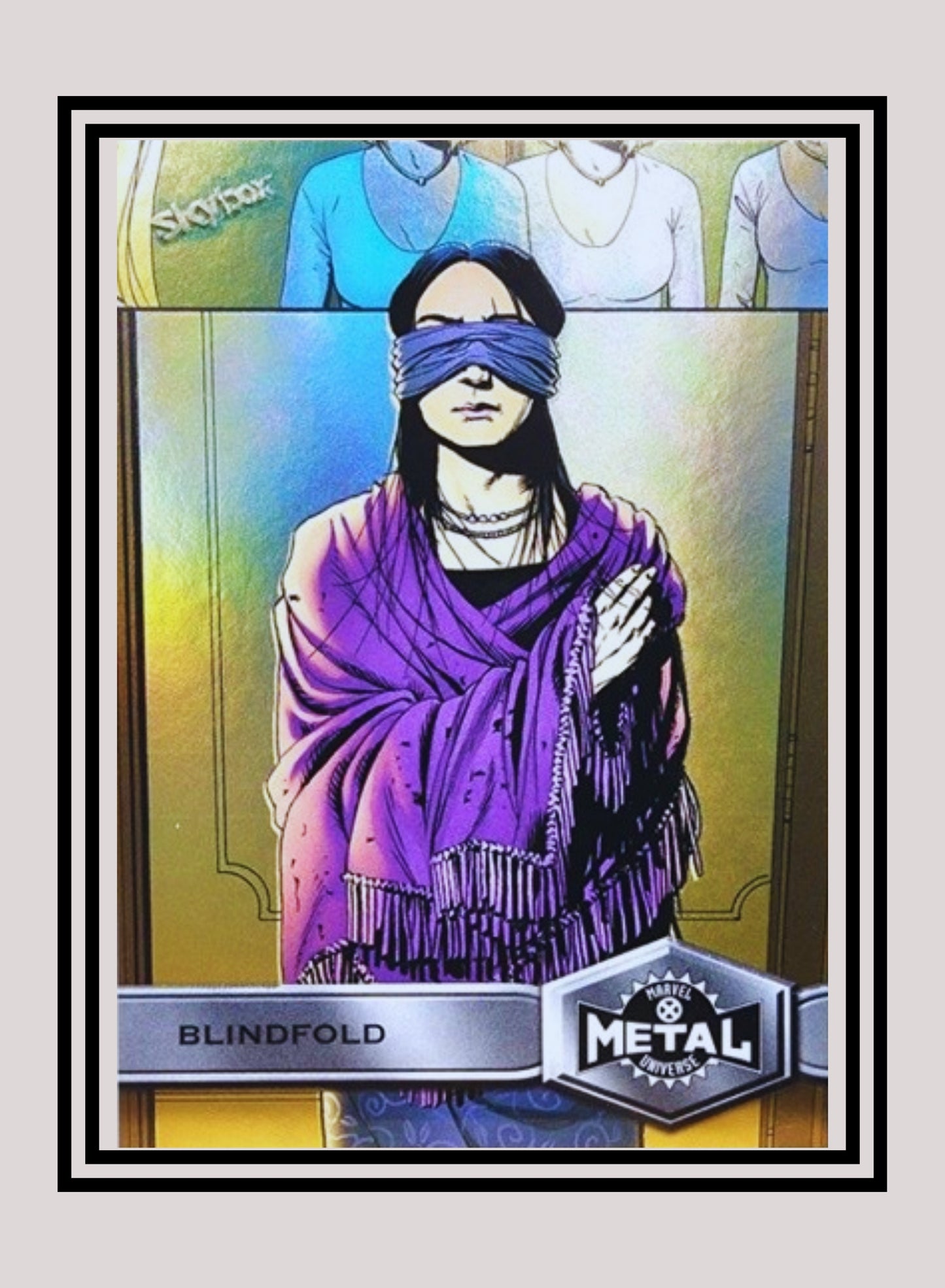 Marvel! 1x Blindfold - Base High Series (#108 - 2021 Upper Deck X-Men Metal Universe)