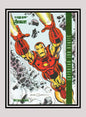 Marvel! 1x Iron Man - Base Silver Age (#108 - 2022 Fleer Ultra Avengers)
