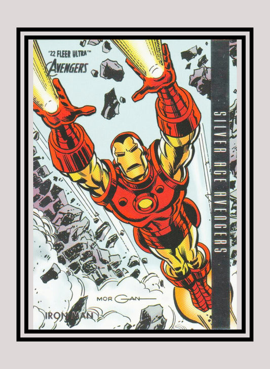 Marvel! 1x Iron Man - Base Silver Age (#108 - 2022 Fleer Ultra Avengers)