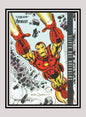 Marvel! 1x Iron Man - Base Silver Age (#108 - 2022 Fleer Ultra Avengers)