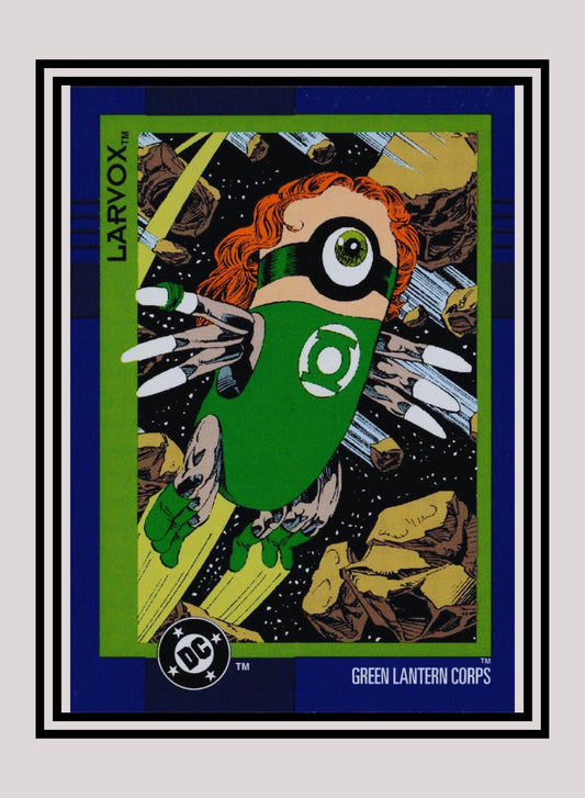 DC! 1x Larvox - Base (#109 - 1993 Skybox DC Cosmic Teams)
