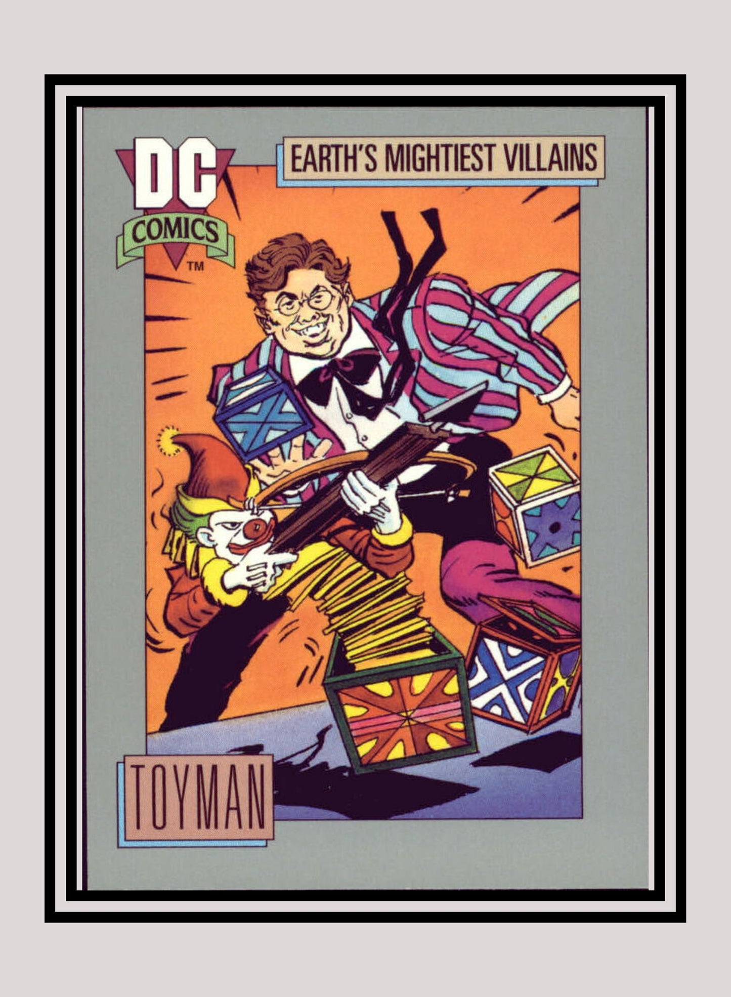 DC! 1x Toyman - Base (#109 - 1991 Impel DC Cosmic Cards)