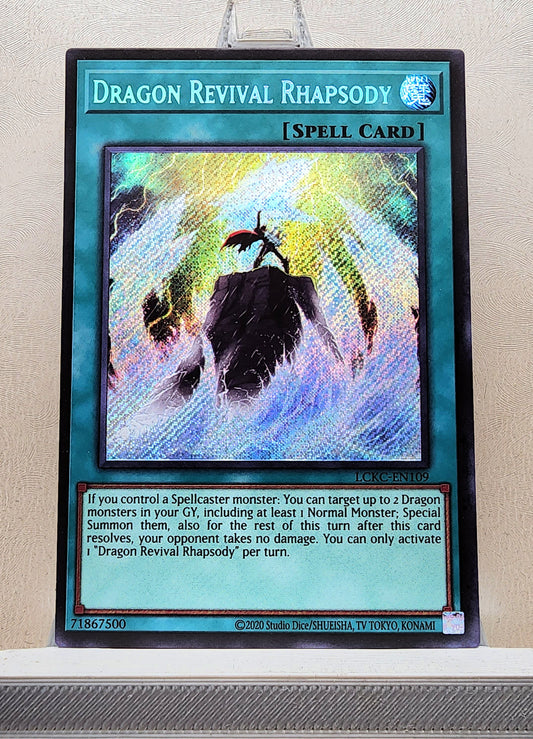 Yugioh! 1x Dragon Revival Rhapsody (LCKC - Secret Rare) Unli Edition