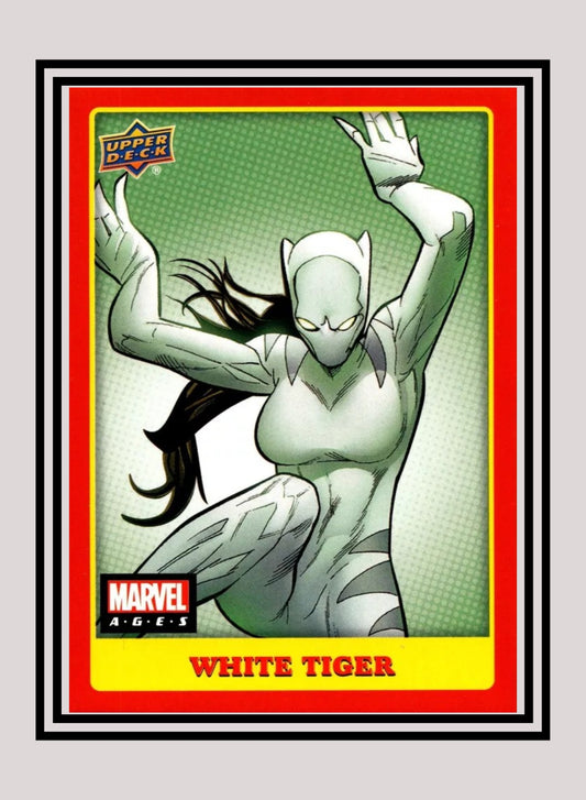 Marvel! 1x White Tiger - Base (#010 - 2020 Upper Deck Marvel Ages)
