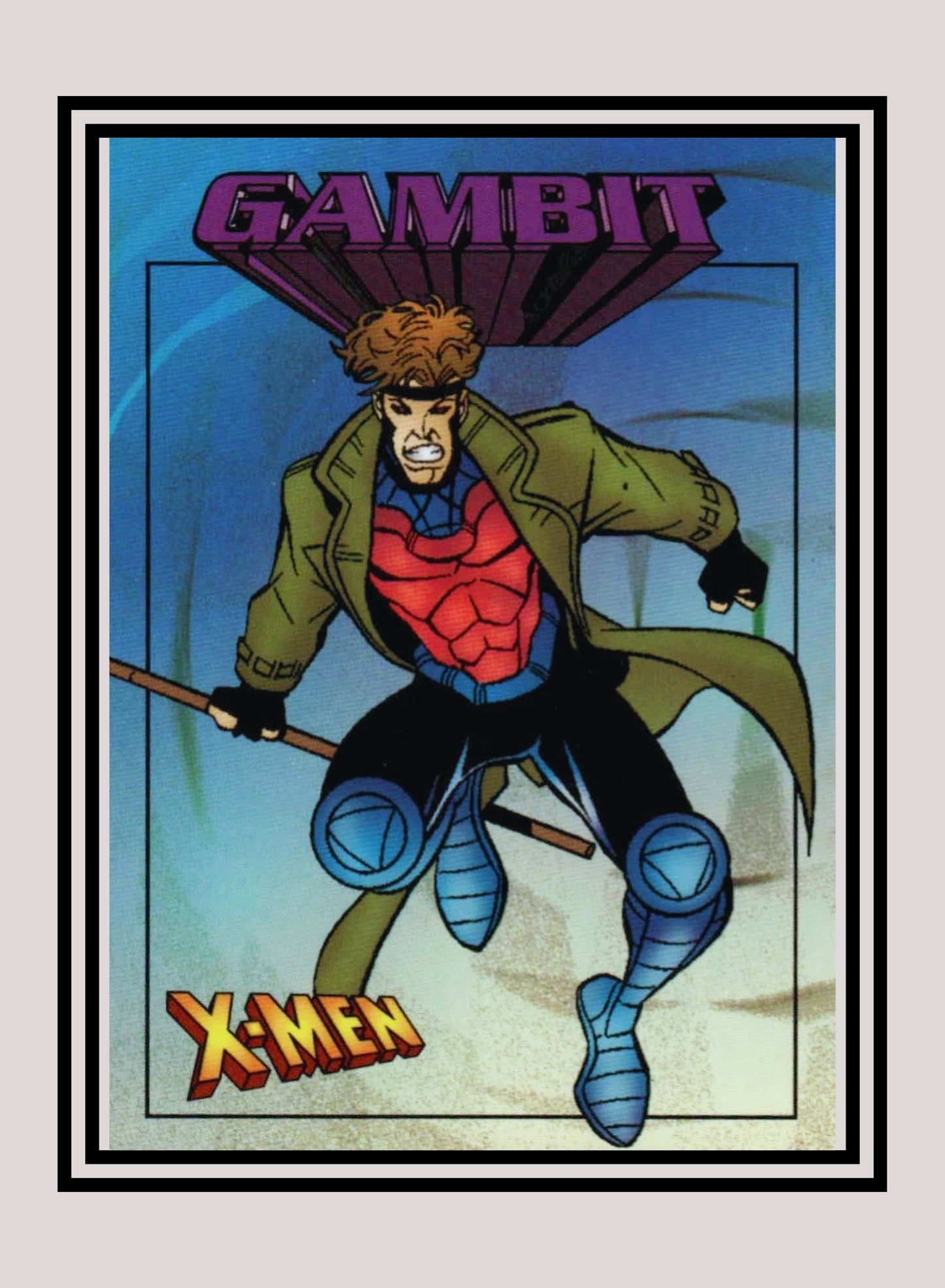 Marvel! 1x Gambit - Base (#10 - 1997 Fleer X-Men International)