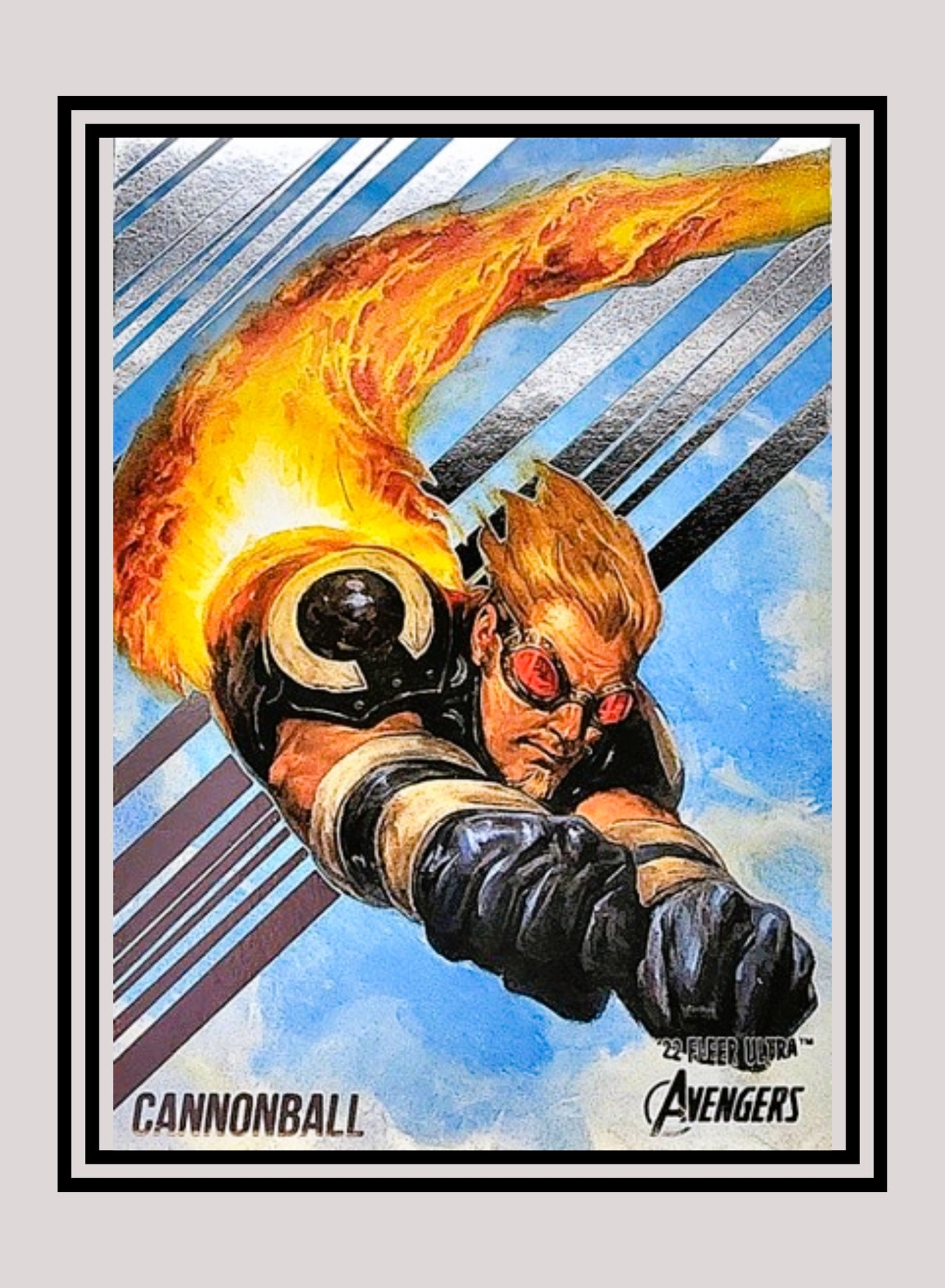 Marvel! 1x Cannonball - Base (#10 - 2022 Fleer Ultra Avengers)