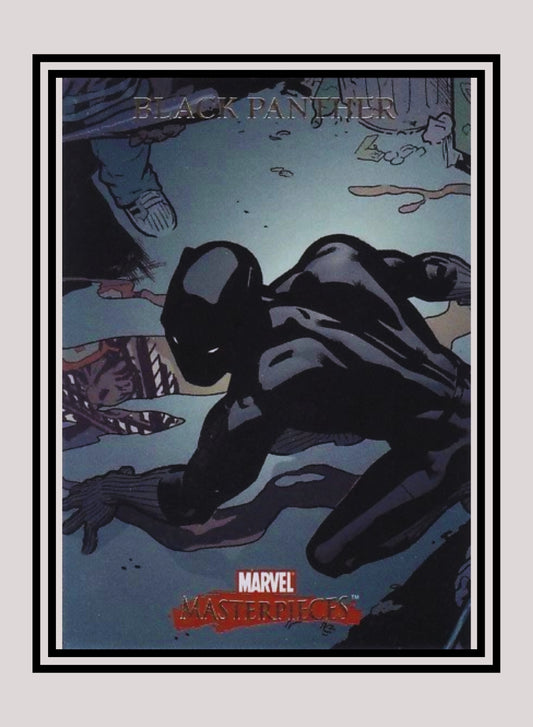 Marvel! 1x Black Panther - Base (#10 - 2007 Upper Deck Marvel Masterpieces)
