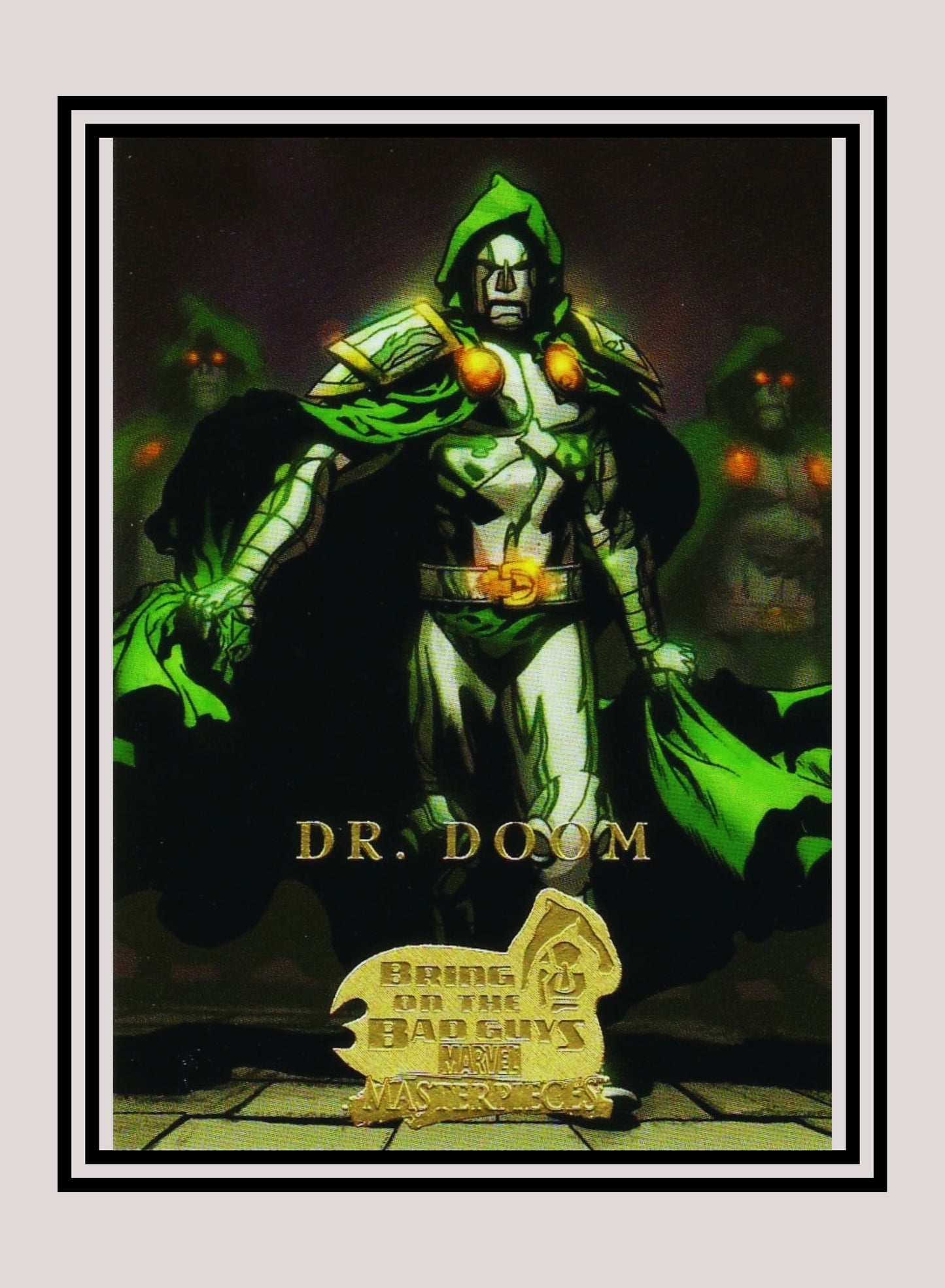 Marvel! 1x Dr. Doom - Base (#10 - 2008 Upper Deck Marvel Masterpieces Series 3)