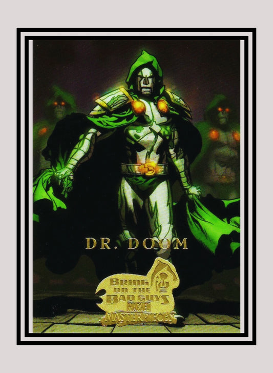 Marvel! 1x Dr. Doom - Base (#10 - 2008 Upper Deck Marvel Masterpieces Series 3)