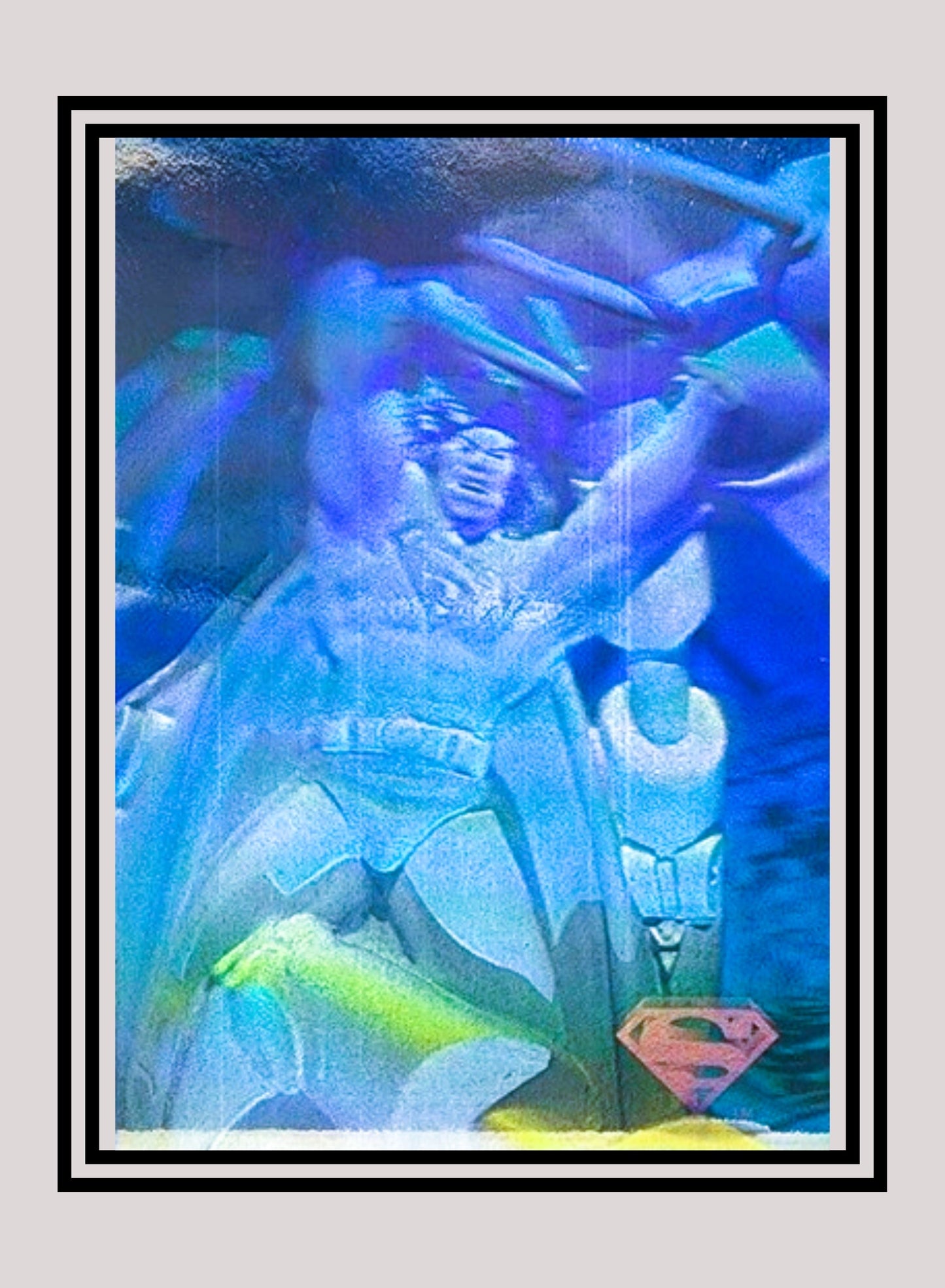 DC! 1x Power Move! - Hologram (#10 - 1996 Fleer Superman Hologram Series)