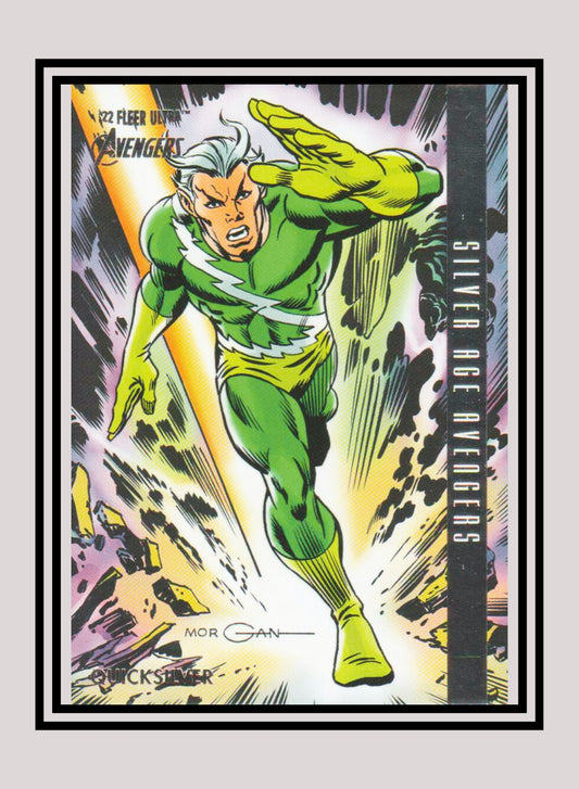 Marvel! 1x Quicksilver - Base Silver Age (#110 - 2022 Fleer Ultra Avengers)