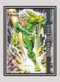 Marvel! 1x Quicksilver - Base Silver Age (#110 - 2022 Fleer Ultra Avengers)
