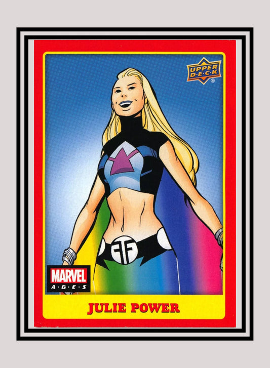Marvel! 1x Julie Power - Base (#110 - 2020 Upper Deck Marvel Ages)