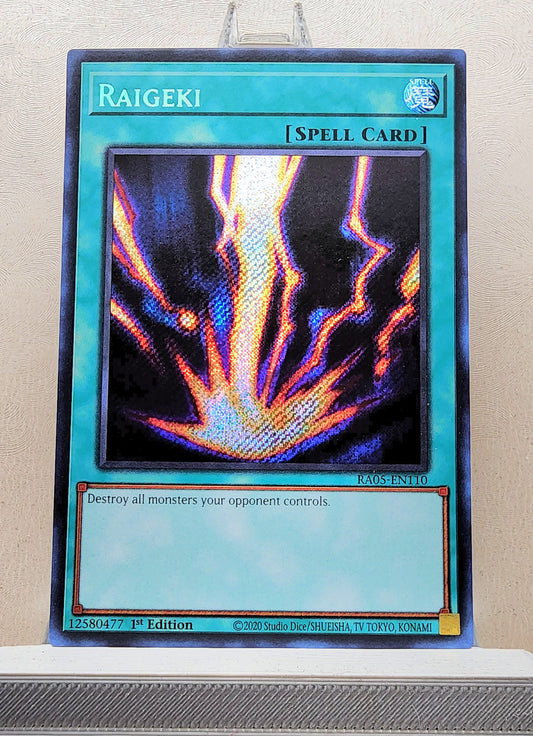 Yugioh! 1x Raigeki (RA05 - Secret Rare) 1st Edition