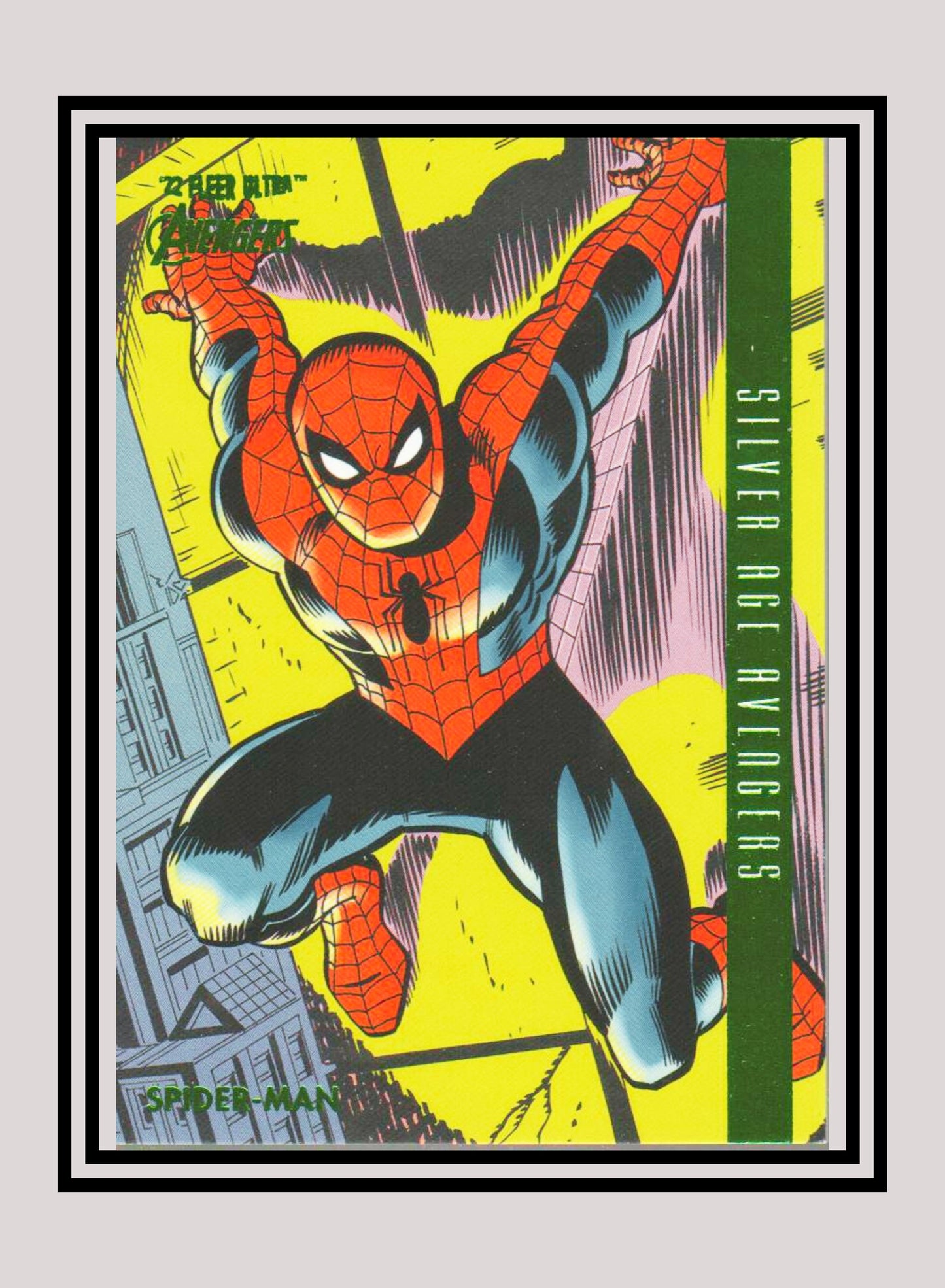 Marvel! 1x Spiderman - Base Silver Age (#112 - 2022 Fleer Ultra Avengers)