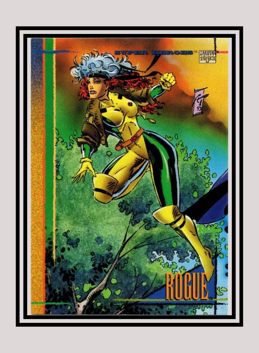 Marvel! 1x Rogue - Base (#112 - 1993 Skybox Marvel Universe Series 4)