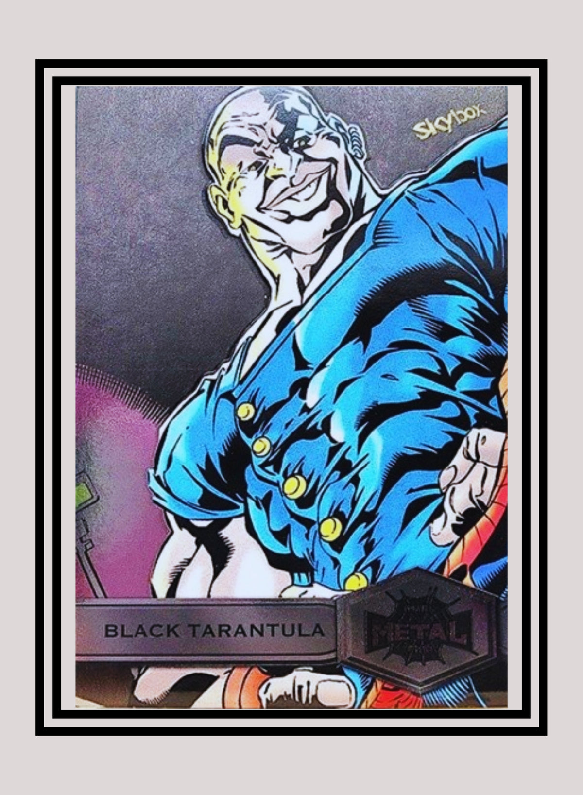 Tarantula Base Marvel! 1x Black Tarantula - Base High Series (#112 - 2021 Upper Deck ...